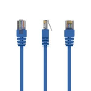 Gembird PP12-5M/B cable de red Azul Cat5e