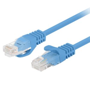 Lanberg PCU6-20CC-0025-B cable de red Azul 0,25 m Cat6 U/UTP (UTP)