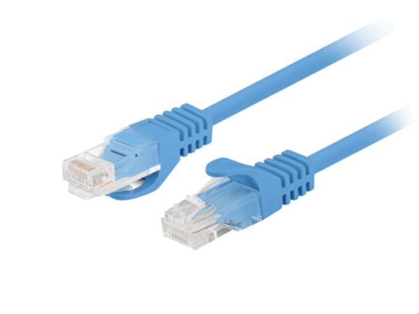 Lanberg PCU6-20CC-0025-B cable de red Azul 0,25 m Cat6 U/UTP (UTP)