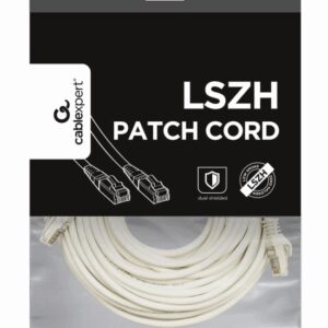Gembird PP6A-LSZHCU-W-10M cable de red Blanco Cat6a S/FTP (S-STP)