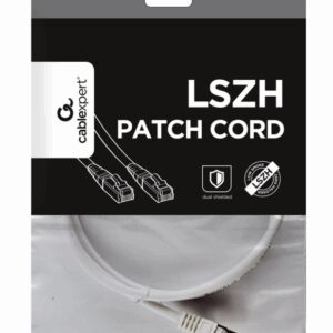 Gembird PP6A-LSZHCU-W-1M cable de red Blanco Cat6a S/FTP (S-STP)