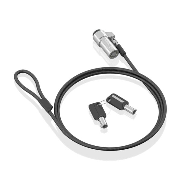 AISENS ASLK-D45K06-BK cable antirrobo Negro 1,5 m
