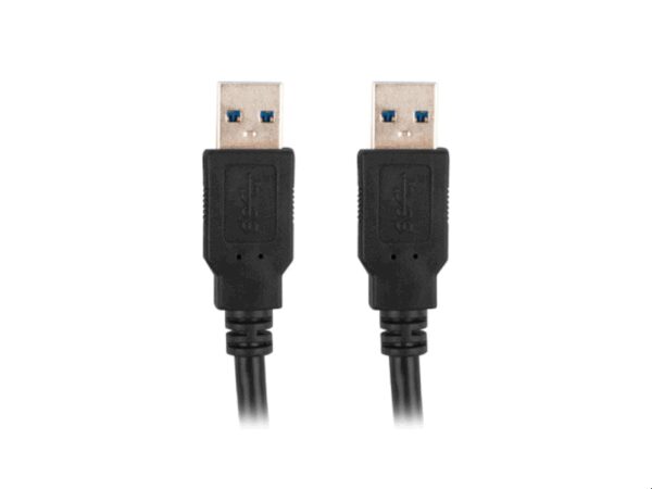 Lanberg CA-USBA-30CU-0018-BK cable USB USB 3.2 Gen 1 (3.1 Gen 1) 1,8 m Negro