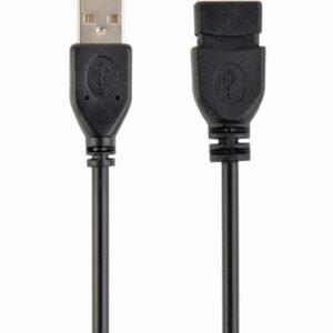 Gembird 3m USB 2.0 A M/FM cable USB USB A Negro