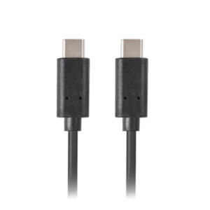 Lanberg CA-CMCM-10CU-0018-BK cable USB USB 2.0 1,8 m USB C Negro