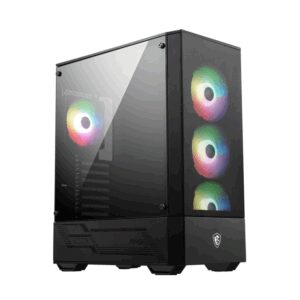 MSI MAG Forge 112R Midi Tower Negro, Transparente