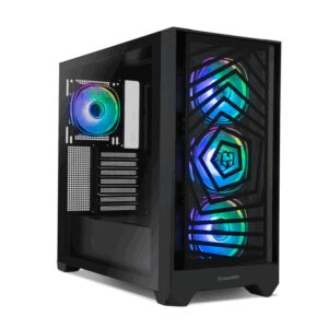 NOX Hummer PLASMA Midi Tower Negro