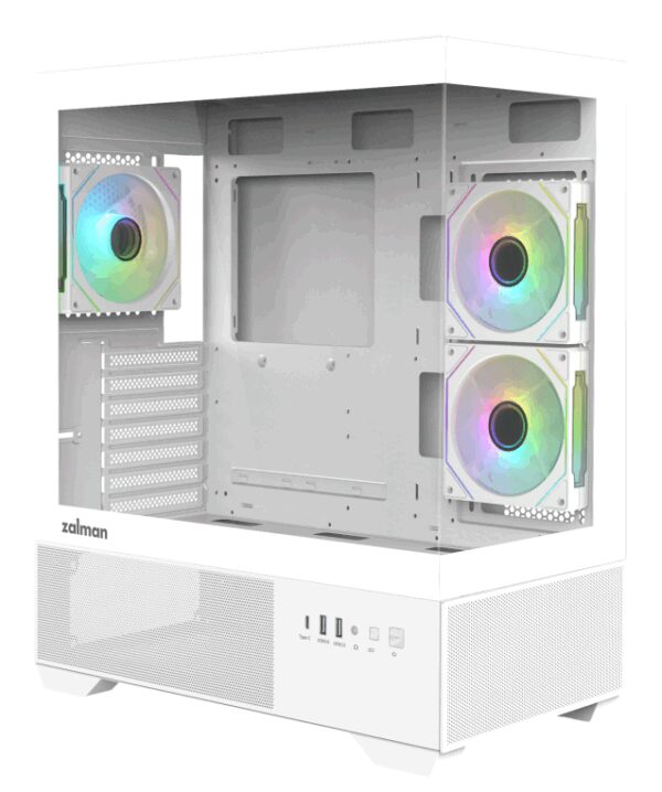 Zalman CHRONIX WHITE Midi Tower Blanco