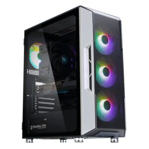 Zalman I3 Neo ATX Mid Tower PC Case Mesh front for efficient cooling Pre-installed fan 3 Midi Tower Negro