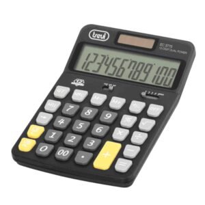 Trevi EC 3775 calculadora Escritorio Calculadora financiera Negro