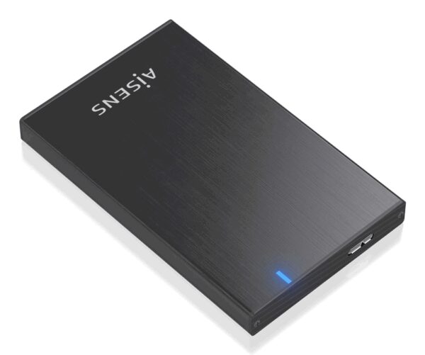 AISENS ASE-2527B caja para disco duro externo Carcasa de disco duro/SSD 2.5"