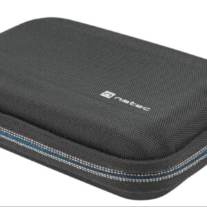 NATEC NET-2053 funda para disco duro externo Maleta Poliéster Negro