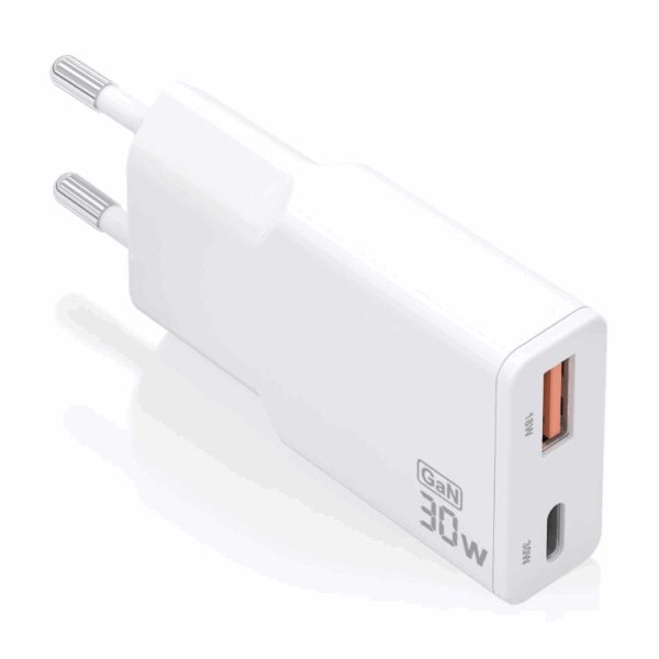 AISENS ASCH-30W2P047-BK cargador de dispositivo móvil Cámara digital, MP3, MP4, Teléfono móvil, Navegante, Portátil, Consola de juegos portátil, Smartphone, Tableta, Universal Negro Corriente alterna Carga rápida Interior