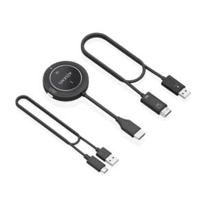 AISENS ASWL-H2K30M002-BK extensor audio/video Transmisor y receptor de señales AV
