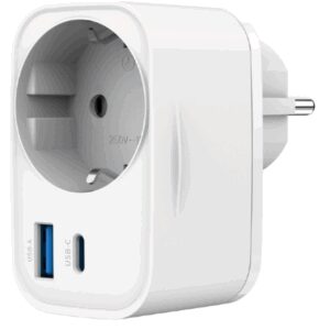 Gembird TA-ACPDQC20-01-W cargador de dispositivo móvil Universal Blanco Corriente alterna Carga rápida Interior