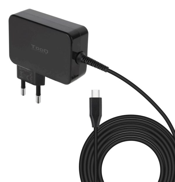 TooQ TQLC-USBCGAN100PD cargador de dispositivo móvil Portátil, Universal Corriente alterna Interior