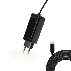 TooQ TQLC-USBCGAN65PD-C cargador de dispositivo móvil Portátil, Universal Corriente alterna Interior