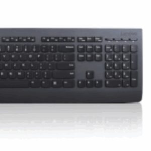 Lenovo 4X30H56823 teclado Ratón incluido Oficina RF inalámbrico Español Negro