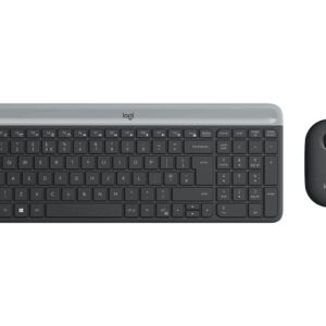Logitech 920-009198 teclado Ratón incluido Universal RF inalámbrico QWERTY Español Grafito
