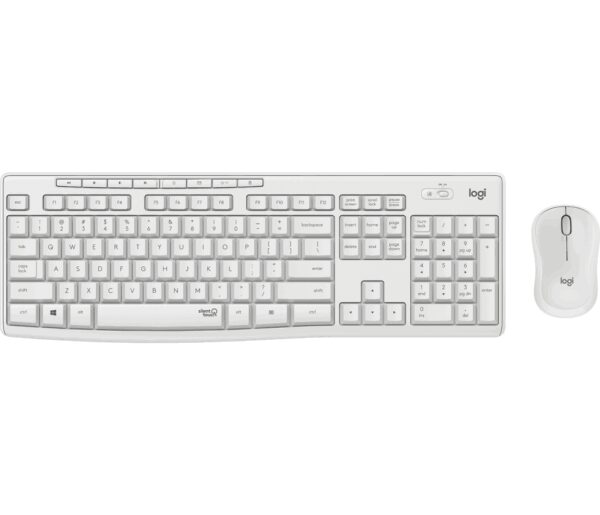 Logitech 920-009819 teclado Ratón incluido Oficina USB QWERTZ Alemán Blanco