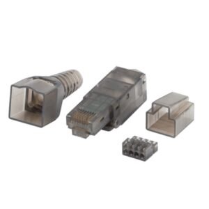 Lanberg PLUA-6000TL conector RJ-45 Transparente