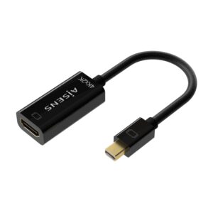 AISENS A125-0643 adaptador de cable de vídeo 0,15 m Mini DisplayPort HDMI tipo A (Estándar)