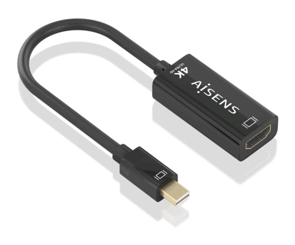 AISENS A125-0904 adaptador de cable de vídeo 0,15 m Mini DisplayPort HDMI tipo A (Estándar)