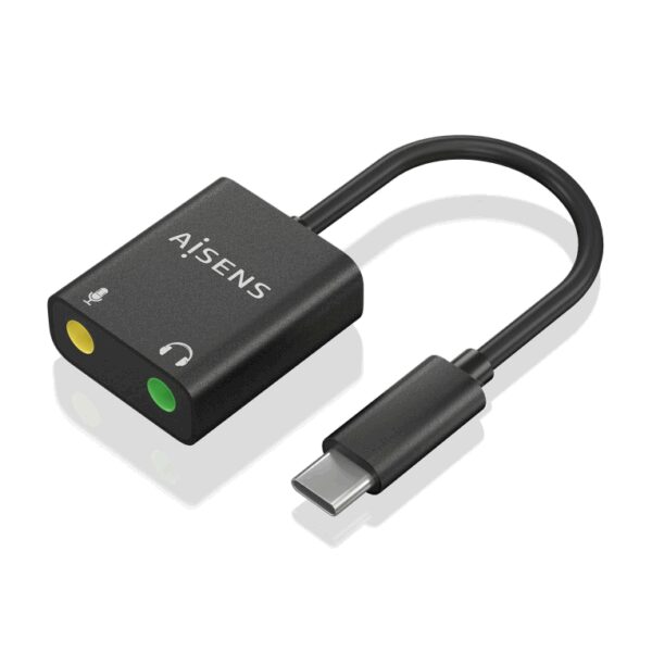 AISENS A109-0767 cambiador de género para cable 2x 3.5 mm