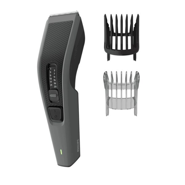 Philips HAIRCLIPPER Series 3000 HC3525/15 cortadora de pelo y maquinilla Negro, Gris 13 Níquel-metal hidruro (NiMH)
