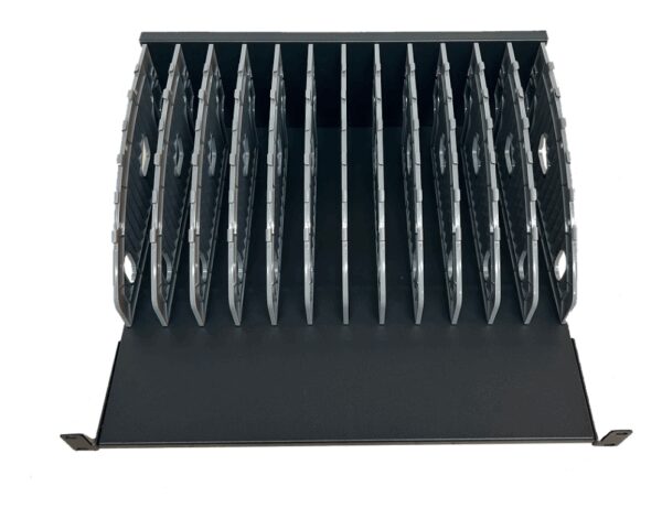 Ewent EW1721 organizador para estación de carga Acrilonitrilo butadieno estireno (ABS), Metal, Plástico Negro