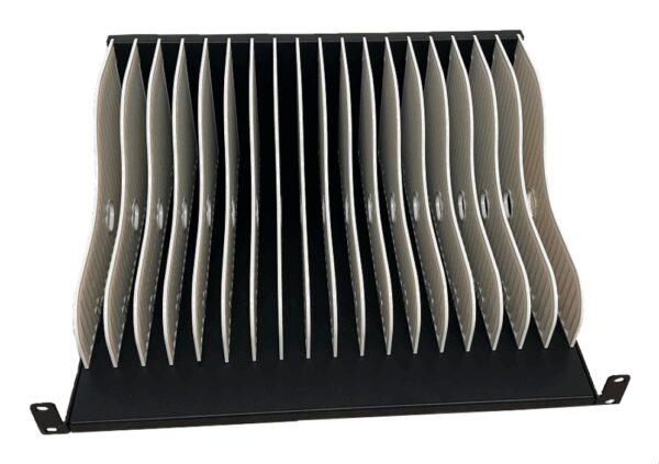 Ewent EW1720 organizador para estación de carga Acrilonitrilo butadieno estireno (ABS), Metal, Plástico Negro, Blanco