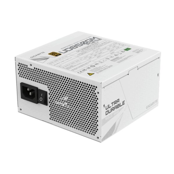 GIGABYTE UD850GM PG5W unidad de fuente de alimentación 850 W 20+4 pin ATX ATX Blanco
