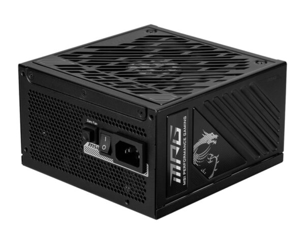 MSI MPG A850GS PCIE5 unidad de fuente de alimentación 850 W 24-pin ATX ATX Negro