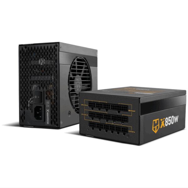 NOX Hummer X 850W PLUS GOLD unidad de fuente de alimentación 24-pin ATX Negro