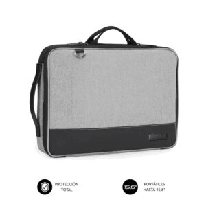 SUBBLIM SUB-LS-2AS0001 maletines para portátil 35,6 cm (14") Funda Gris
