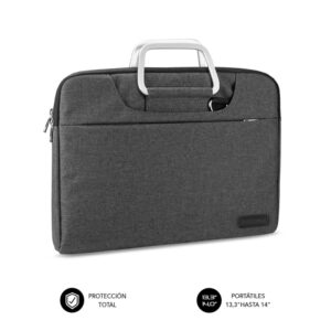 SUBBLIM SUB-LS-1BS0002 maletines para portátil 35,6 cm (14") Gris
