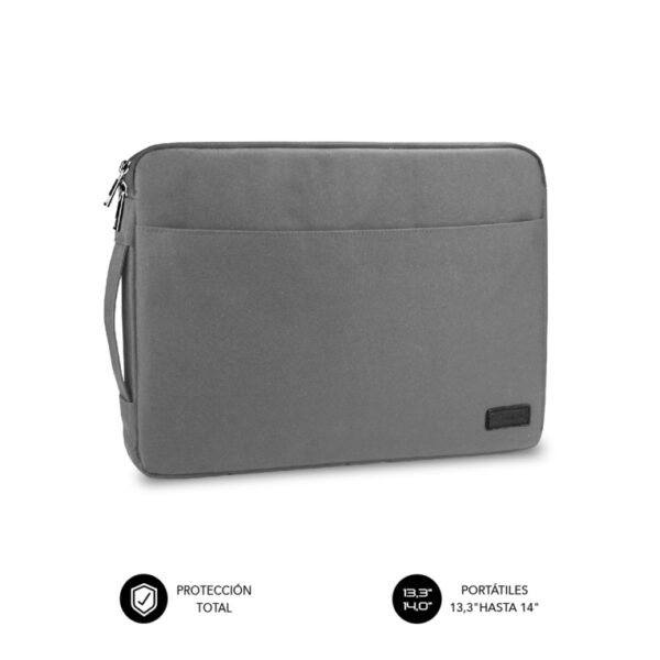 SUBBLIM SUB-LS-0PS0002 maletines para portátil 35,6 cm (14") Gris