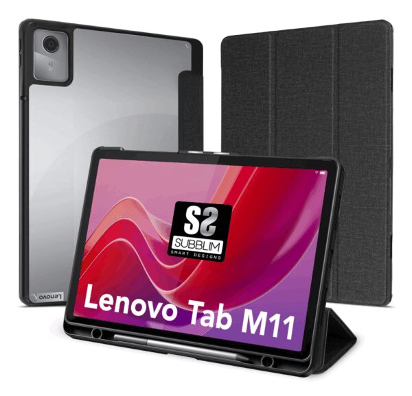 SUBBLIM SUBCST-5SC130 funda para tablet 27,9 cm (11") Folio Negro
