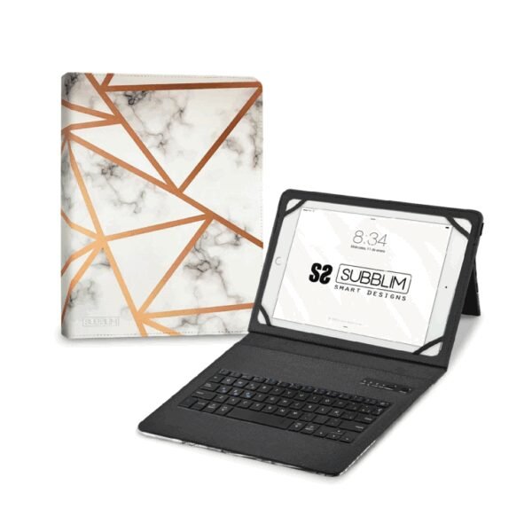 SUBBLIM SUBKT5-BTTW10 teclado para móvil QWERTY Español Bluetooth Multicolor
