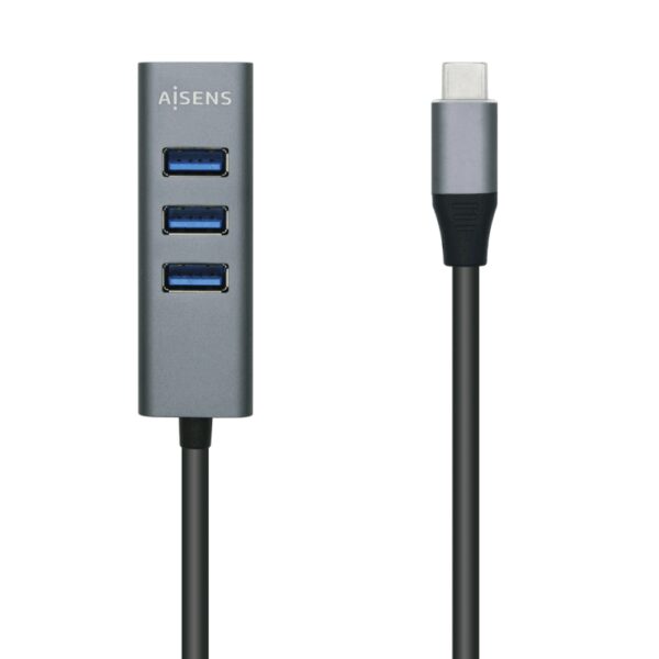 AISENS A109-0541 hub de interfaz USB 3.2 Gen 1 (3.1 Gen 1) Type-C 5000 Mbit/s