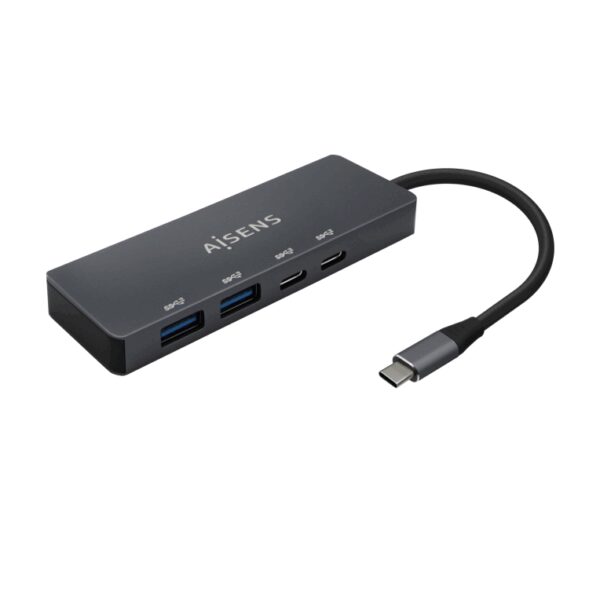 AISENS A109-0744 hub de interfaz USB 3.2 Gen 1 (3.1 Gen 1) Type-C 5000 Mbit/s
