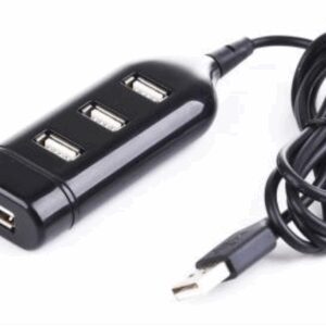 Gembird UHB-CT02 hub de interfaz Negro