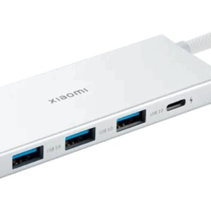 Xiaomi XMDS05YM base para portátil y replicador de puertos Alámbrico USB 3.2 Gen 1 (3.1 Gen 1) Type-A + Type-C Blanco