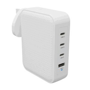 HYPER HJ1001WHWWGL cargador de dispositivo móvil Mando de videoconsola, Teléfono móvil, Netbook, Portátil, Smartphone, Tableta Blanco Corriente alterna Carga rápida Interior