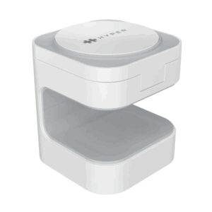 Targus HJ3320WHGL cargador de dispositivo móvil Auriculares, Smartphone, Reloj inteligente Blanco USB Cargador inalámbrico Carga rápida Interior