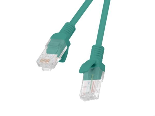 Lanberg PCU6-10CC-0100-G cable de red Verde 1 m Cat6 U/UTP (UTP)