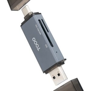 TooQ TQR-3001G lector de tarjeta USB 3.0 Type-A/Type-C