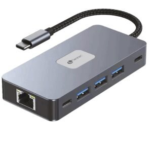 Leotec LEDS02 base para portátil y replicador de puertos Acoplamiento