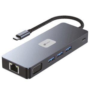 Leotec LEDS03 base para portátil y replicador de puertos Acoplamiento