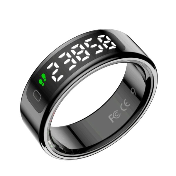 Leotec LESR01K11 rastreador de actividad LED Anillo inteligente rastreador de actividad IPX8 Negro